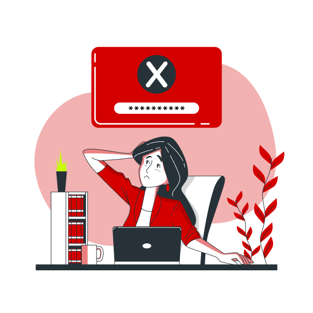 avater showing a person who forgot their password